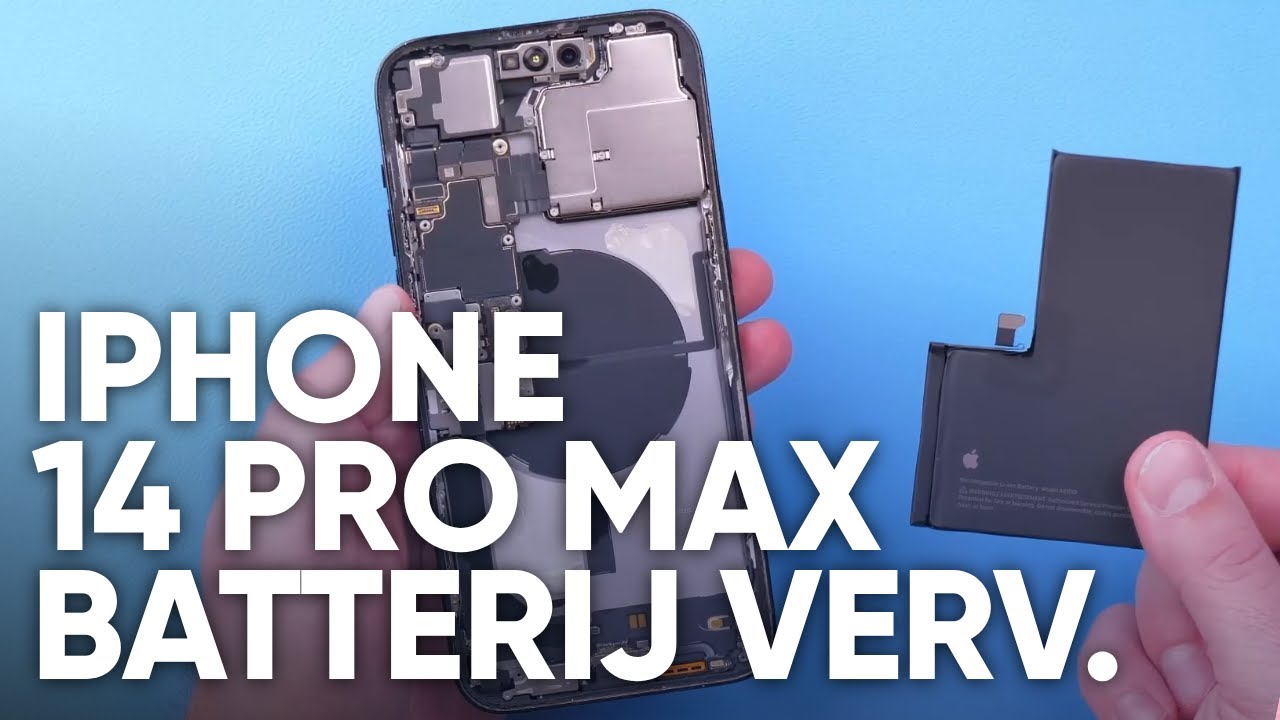 iPhone 14 Pro Max batterij vervangen - Fixje.nl