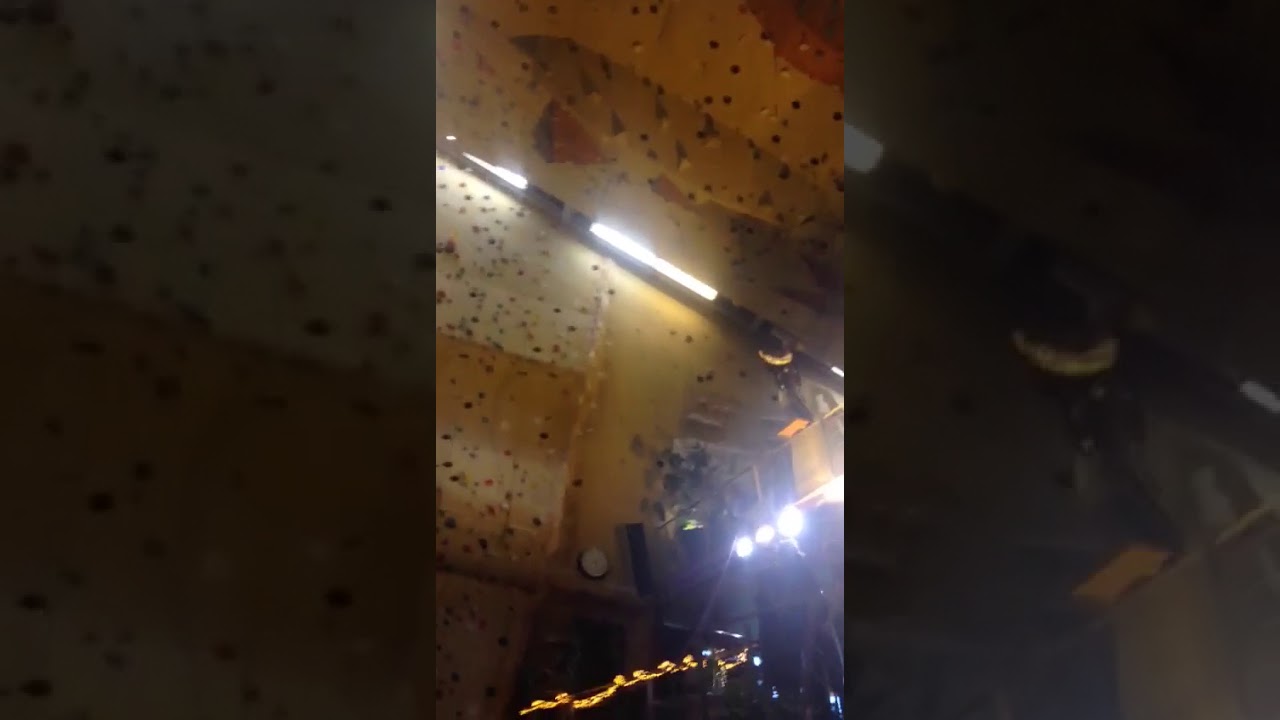 Jane Floor zwieren in Groningse klimhal