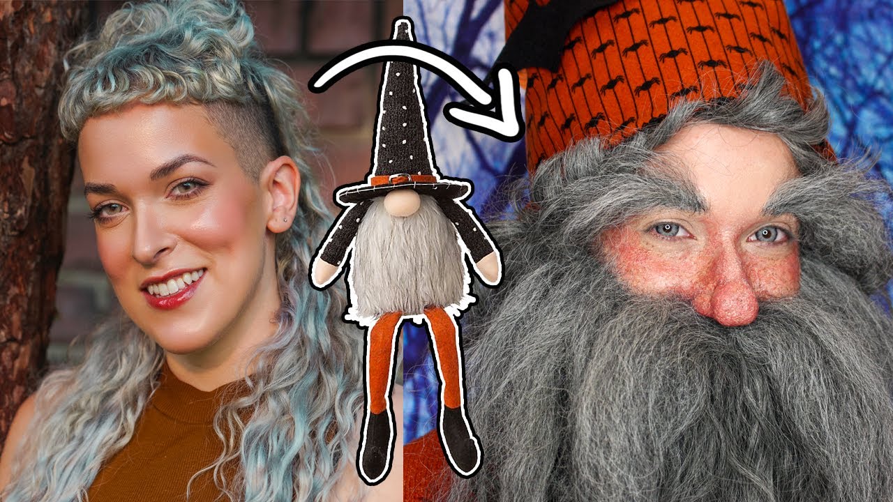 HALLOWEEN GNOME TRANSFORMATION | Pompoween 2020