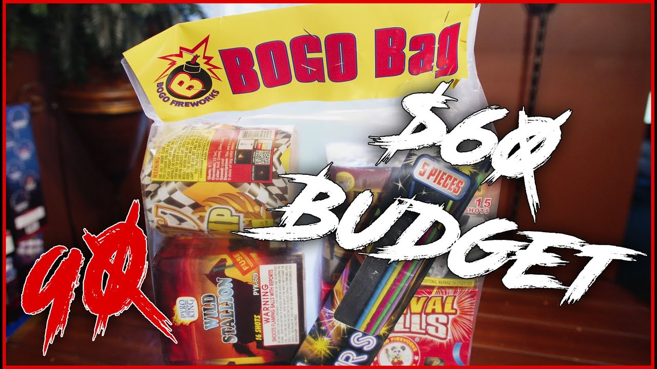 BOGO Bag - Best $60 Fireworks Assortment - Unboxing & Review