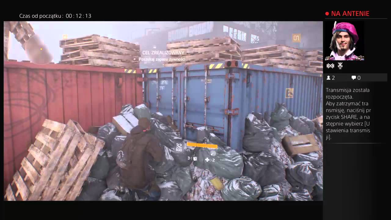 The Division na żywo z PS4 użytkownika Kovalio