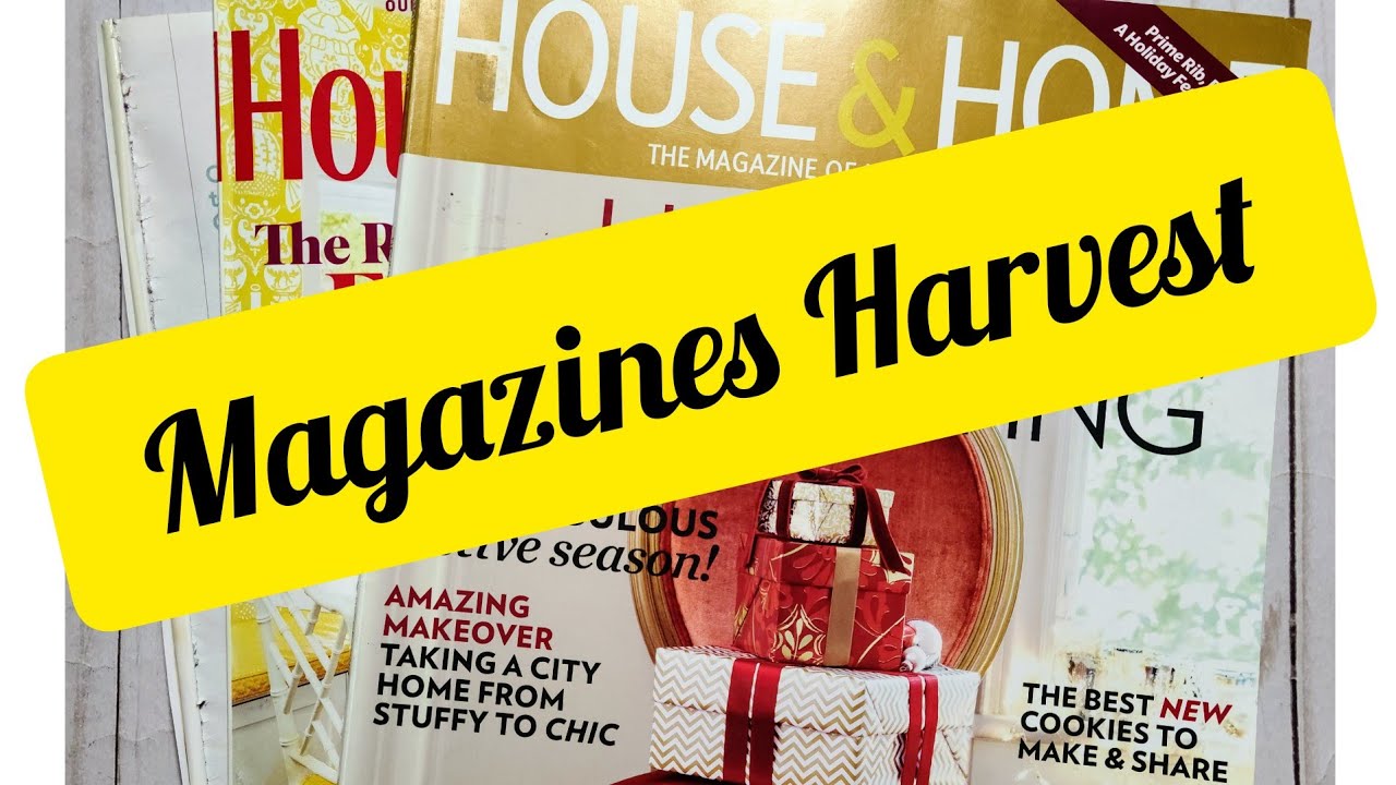 Magazine harvest #7. #magazineharvest