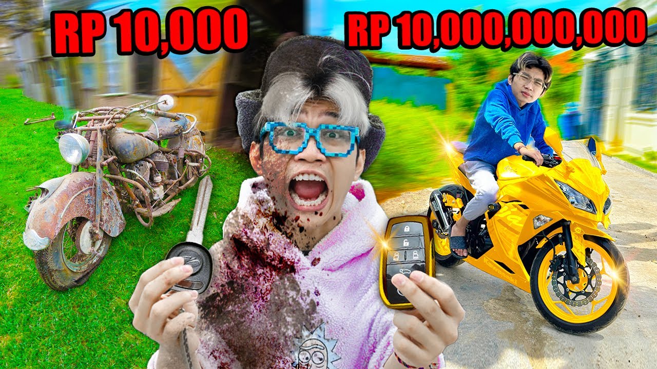 KITA NYOBAIN Motor GP Rp10,000 vs Rp10,000,000,000 MILIAR!