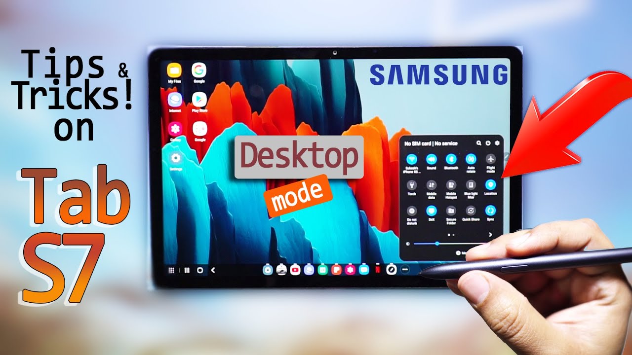 Galaxy TAB S7  | S7+ Tips & Tricks, Advanced Features! #1/2