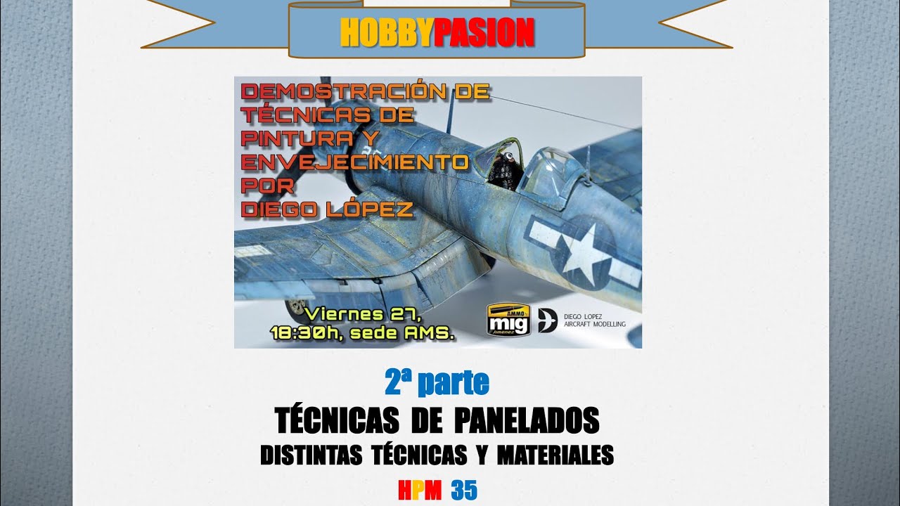 Técnicas de panelado de aviones por Diego López