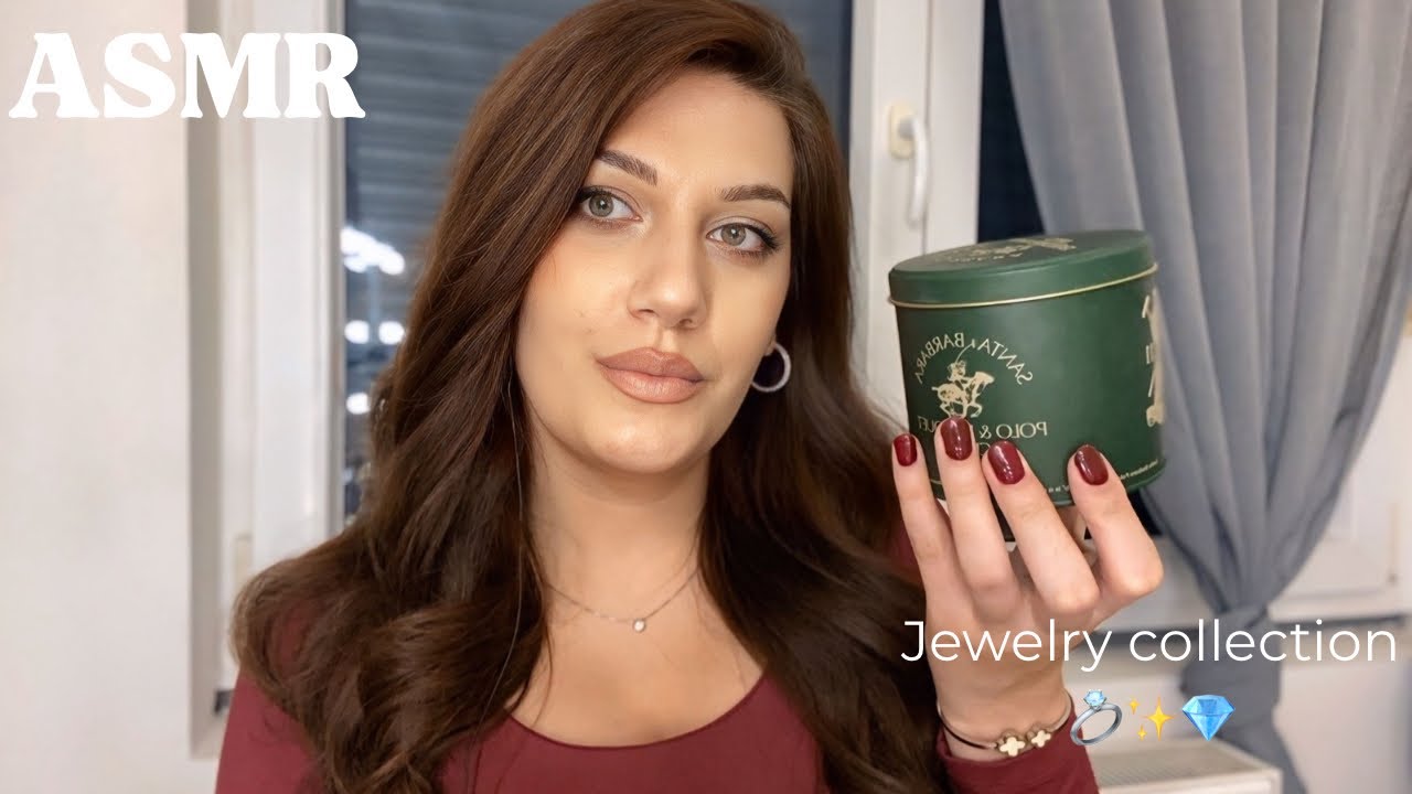 ASMR Jewelry tour 💍  | Zvuci nakita i lagani šapat za relaksaciju😴 part1