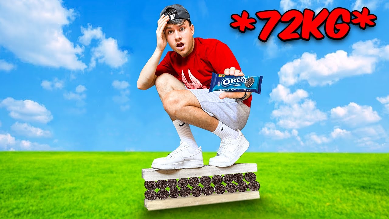 CATI BISCUITI OREO POT SUSTINE UN OM ? **TESTEZ REZISTENTA PRODUSELOR**