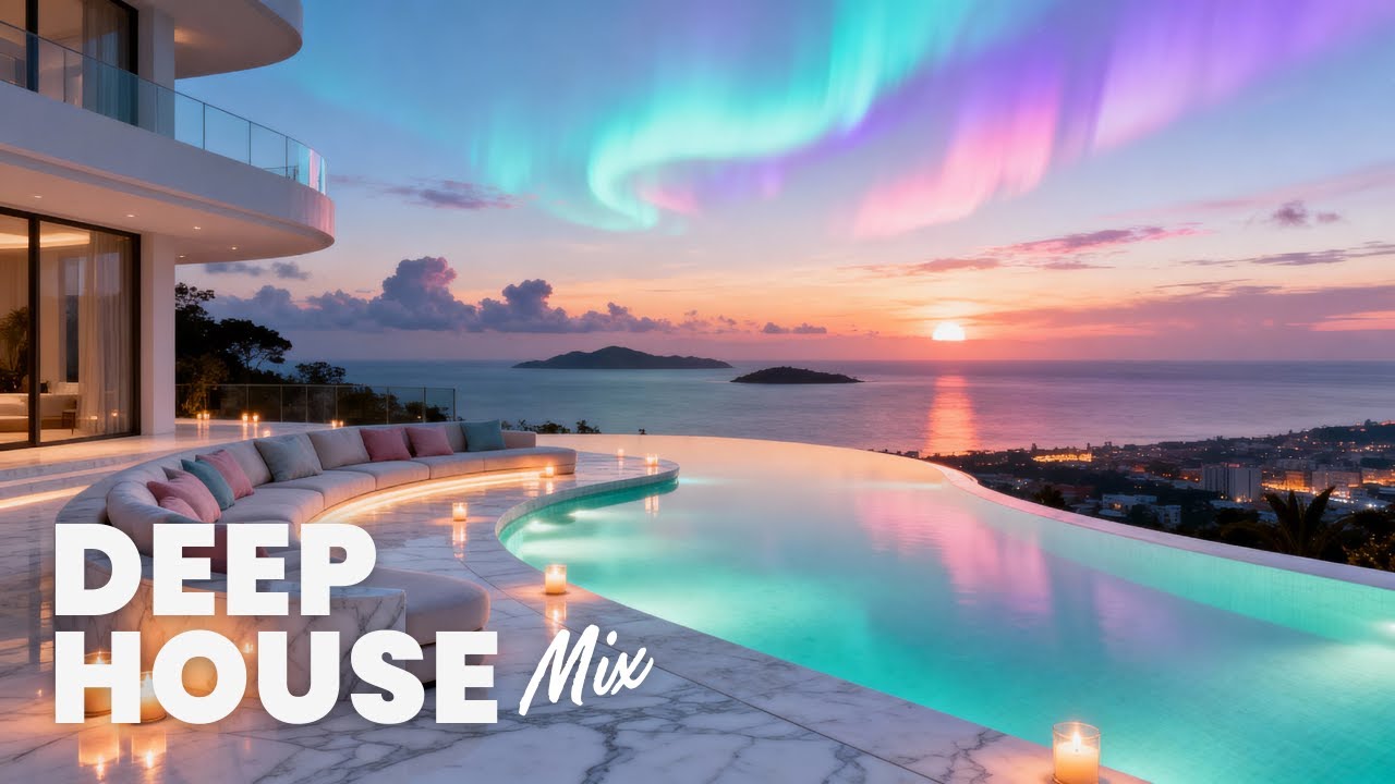 Deep House Music 2025 • Sunset Aurora Chill Mix | Calm & Relaxing Music