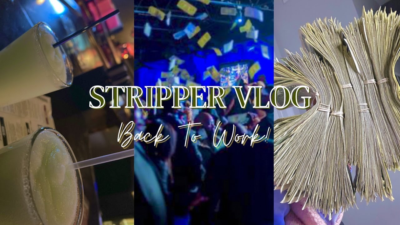 STRIPPER VLOG! I took a break from onyx? + money counts...