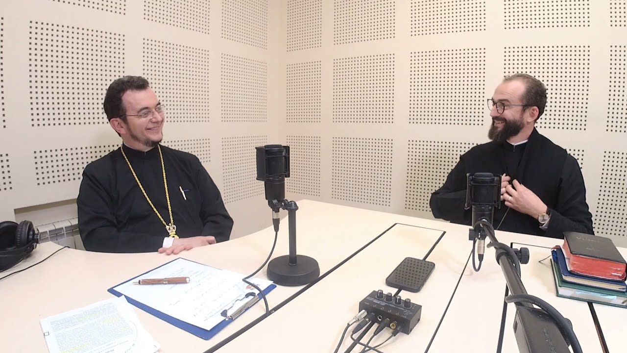 Arhim Prof. univ. dr. Teofil Tia &icirc;n dialog cu Pr. Lect. univ. dr. Liviu Vidican-Manci