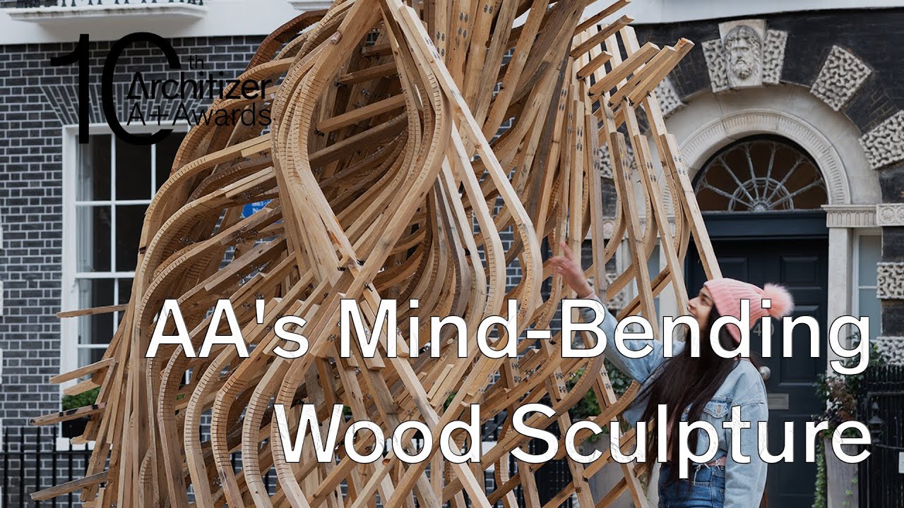 Watch the Architectural Association's Mind-Bending Wood Sculpture Take Shape