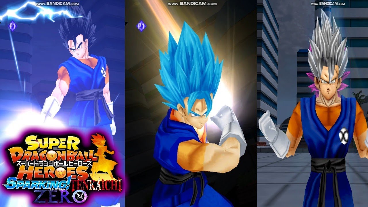 Vegetto CC Render All Forms SDBH: Dragon Ball Z Tenkaichi Tag Team ISO 2024