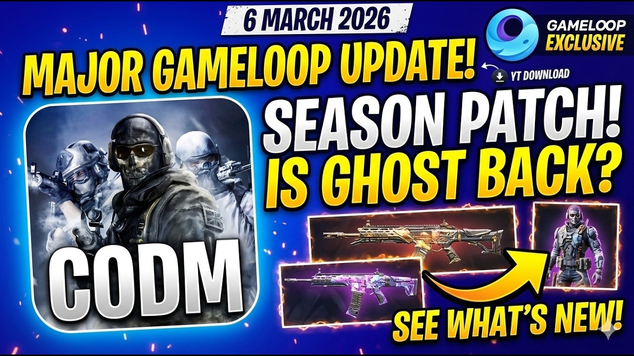 CODM GameLoop New Update 6 March #codmobile #codm #callofdutymobile #codmupdate #codmseason