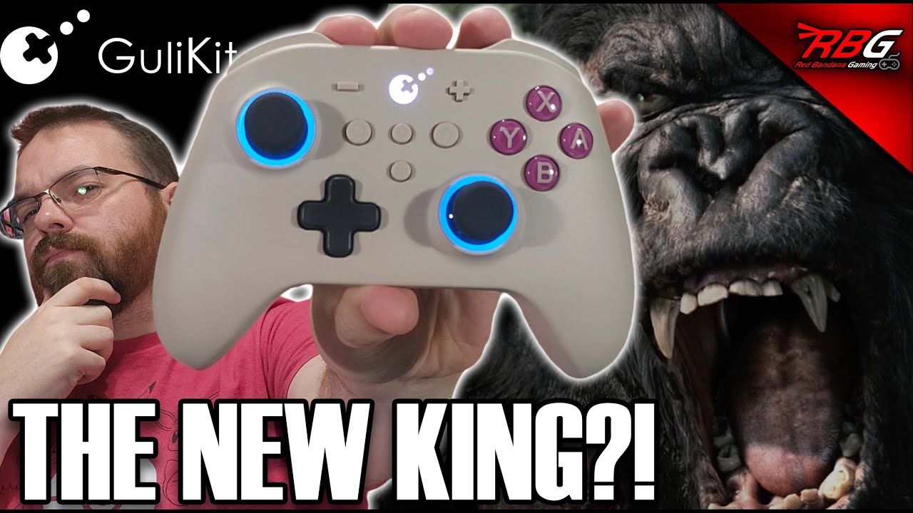 Беспроводной контроллер GuliKit KK3 Pro (Zen Pro 2.0) для Nintendo Switch — распаковка и тестиров...