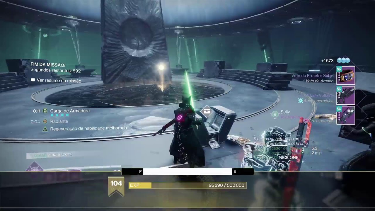 Destiny 2 - Desafio de tempo - Masmorra Equilíbrio