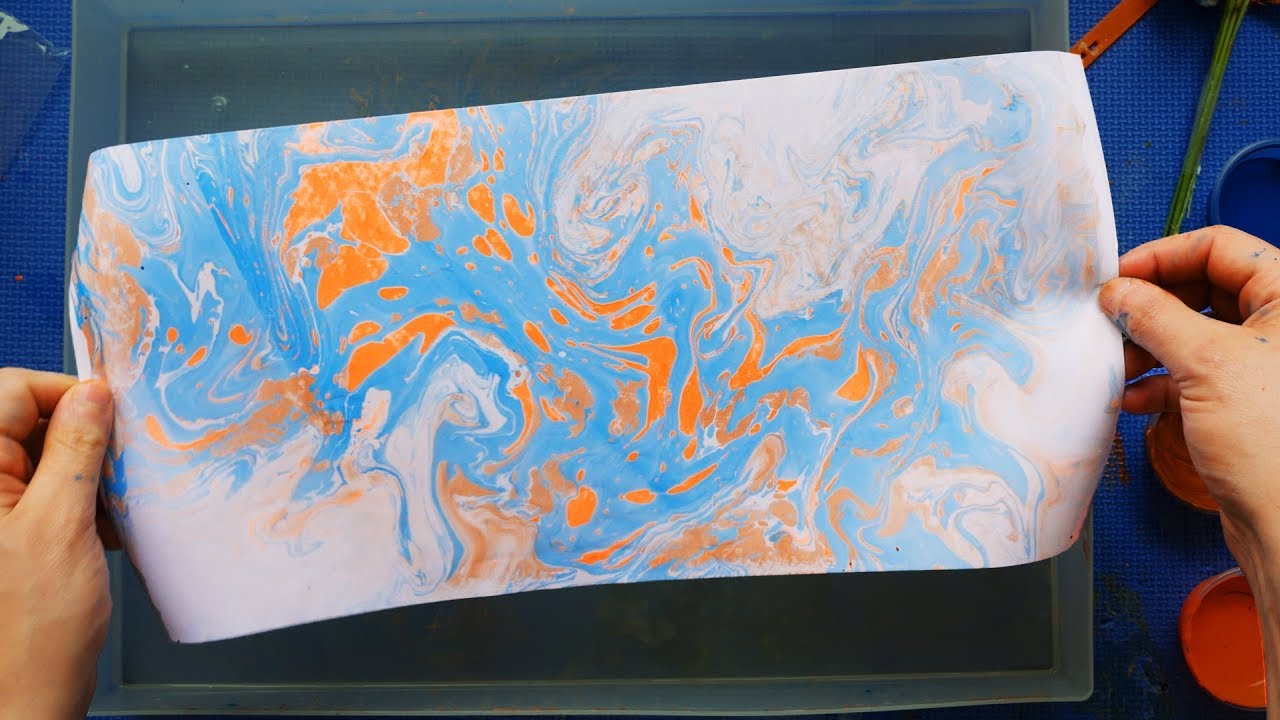 Getting started with Paper Marbling at home