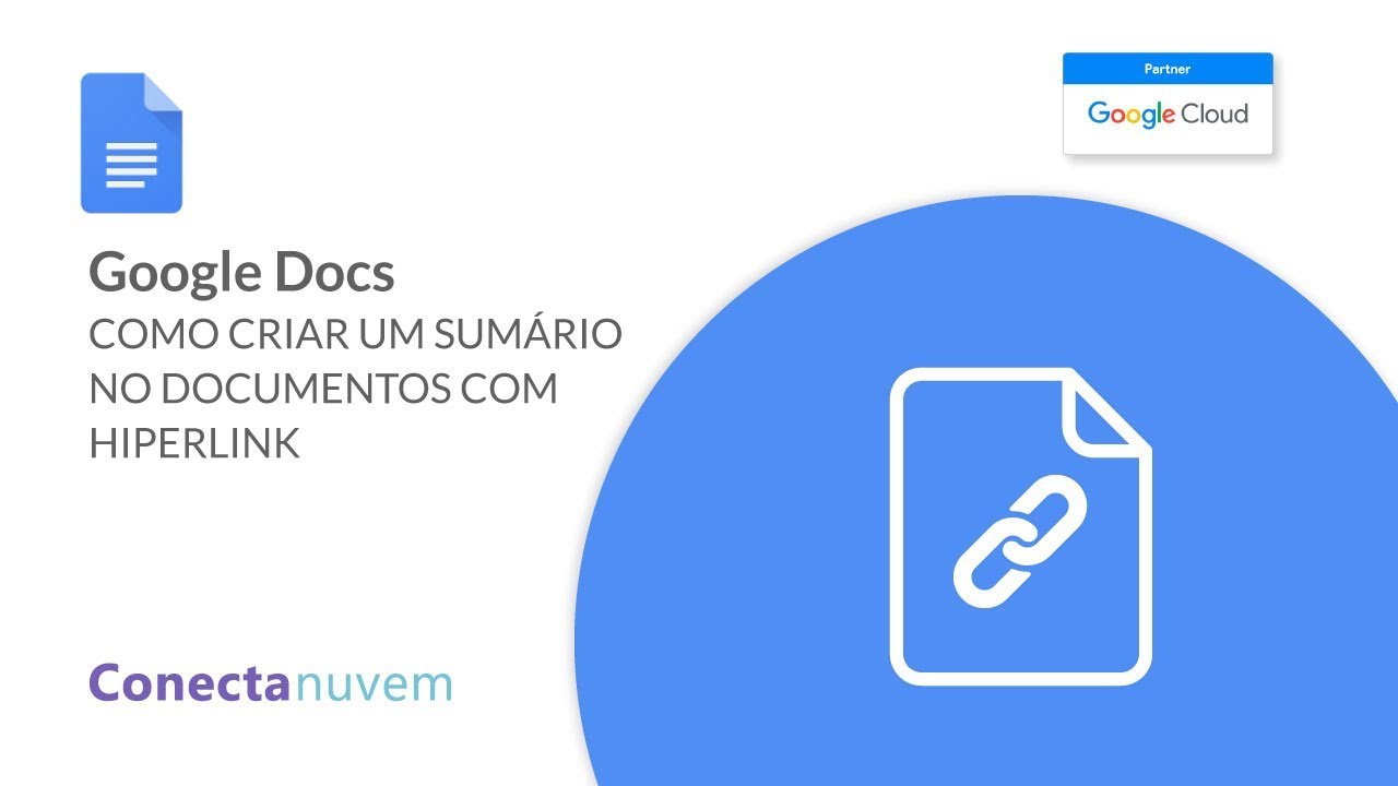 Como criar sum&aacute;rio no Documentos com hiperlink