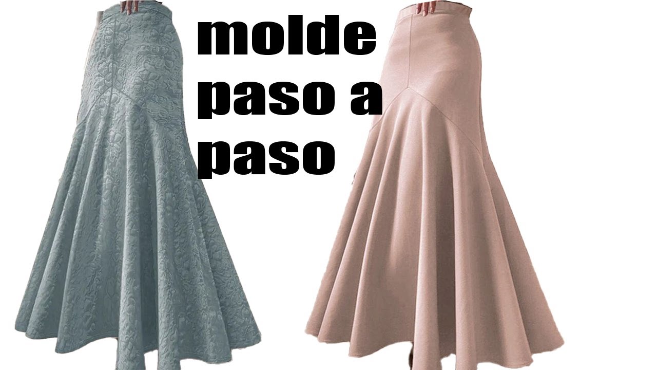 y tu como lo harias molde de esta falda?