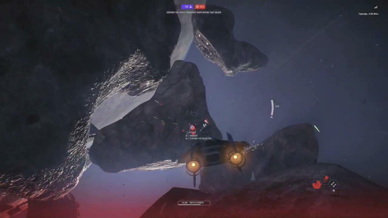 STAR WARS Battlefront II Starfighter Assault Unknown Regions PS5