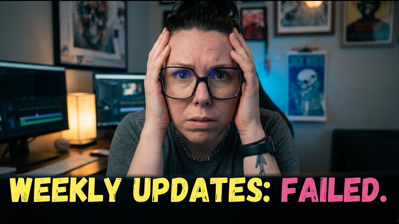 Why I Stopped Posting Weekly (I’m Producing a Movie, Not Cosplaying an Editor)