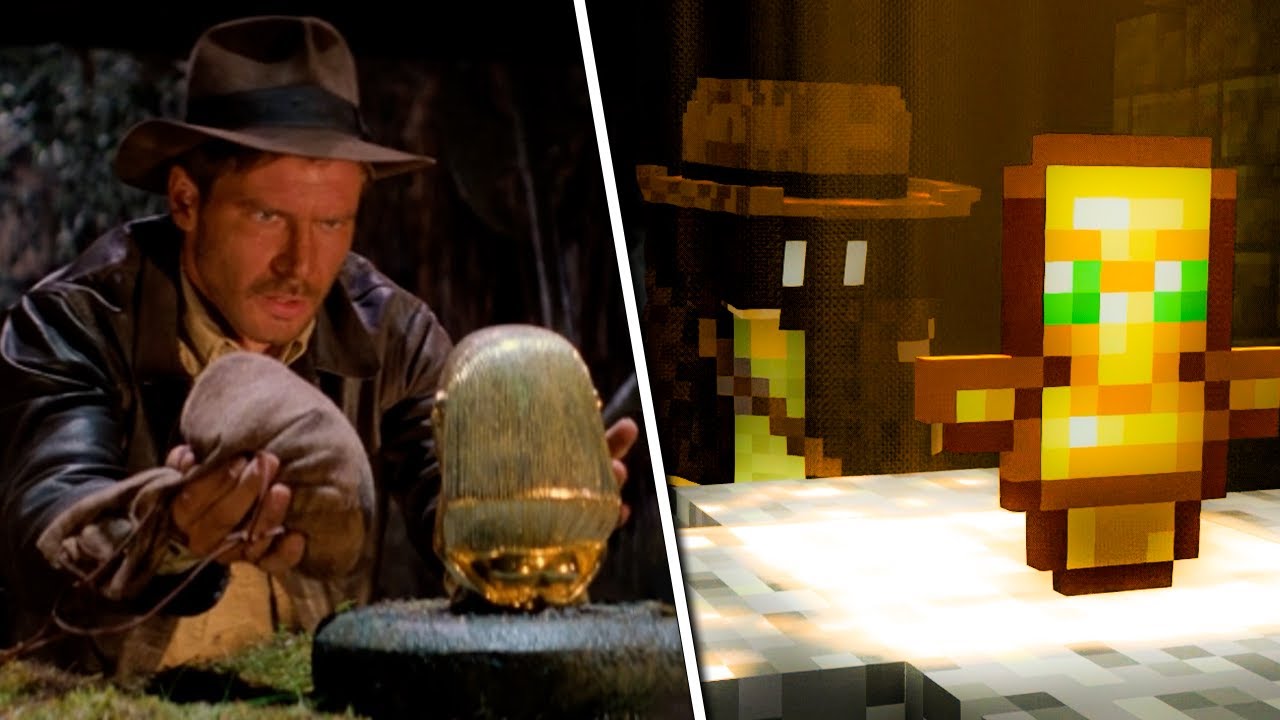 We Recreated Indiana Jones in Minecraft!