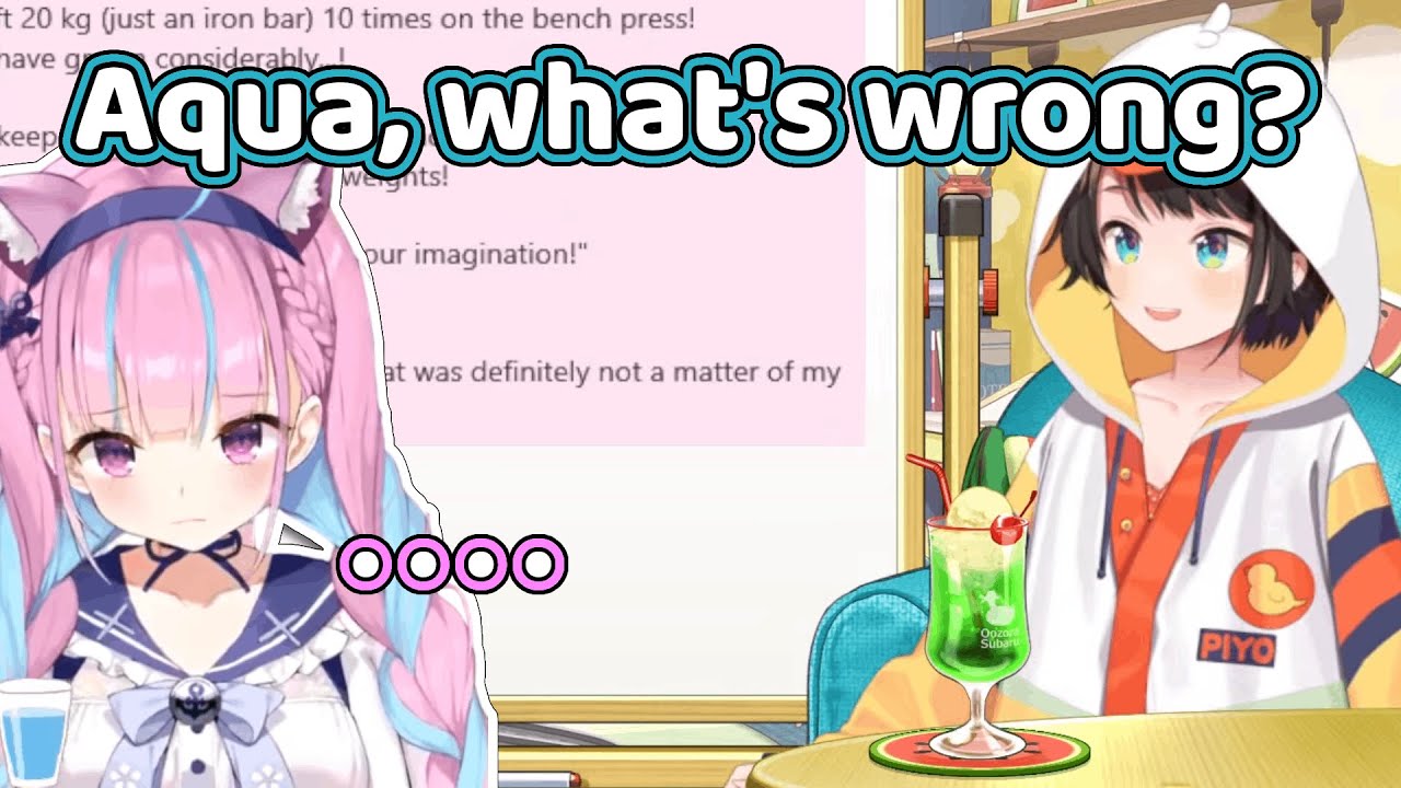 Subaru realized the answer to why Aqua was always listless 【Hololive/ENG Sub】