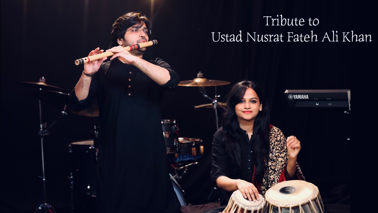 Sanu ek pal | Tere bin | Afreen | Tribute to Ustad Nusrat Fateh Ali khan  #tejasmitali #tmc