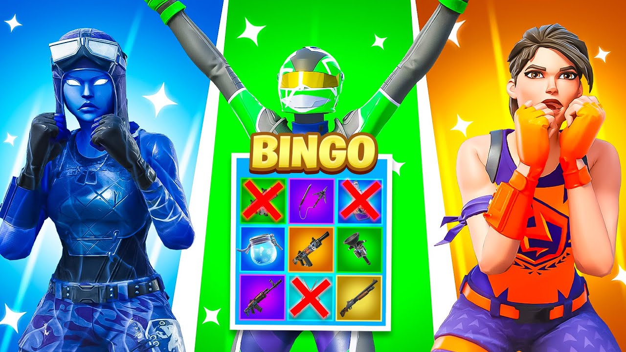 I Hosted a Fortnite Bingo Race!