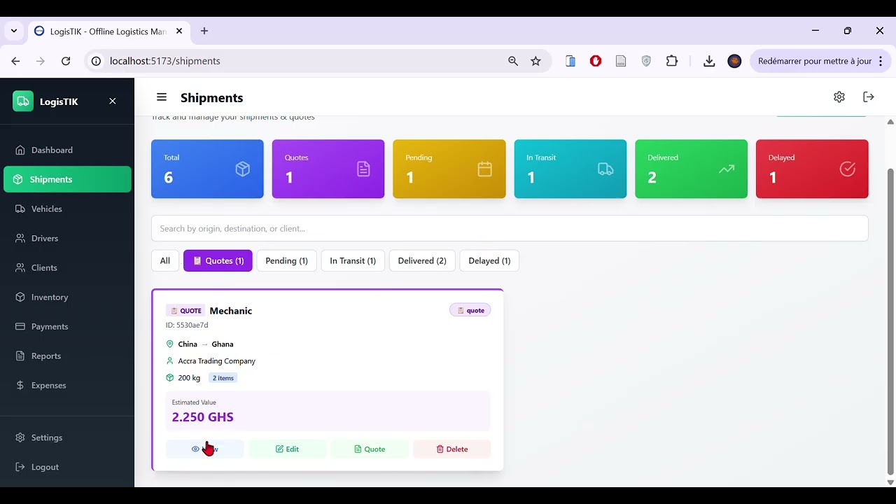 Logistics Management Softwares