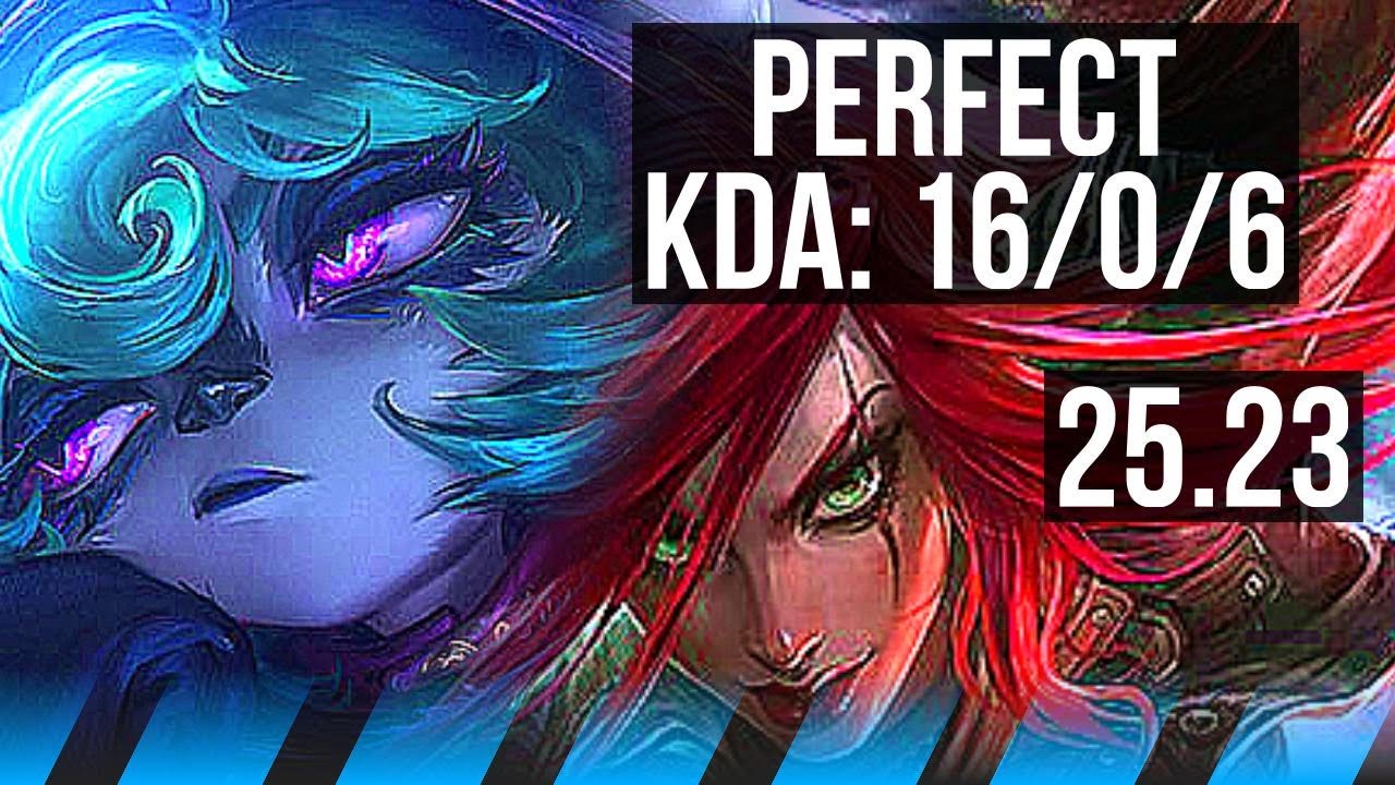 VEX vs KATARINA (MID) | 16/0/6 | EUW Master | 25.23