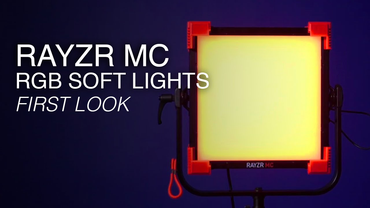 Rayzr MC RGBWW LED soft panel lights | First look