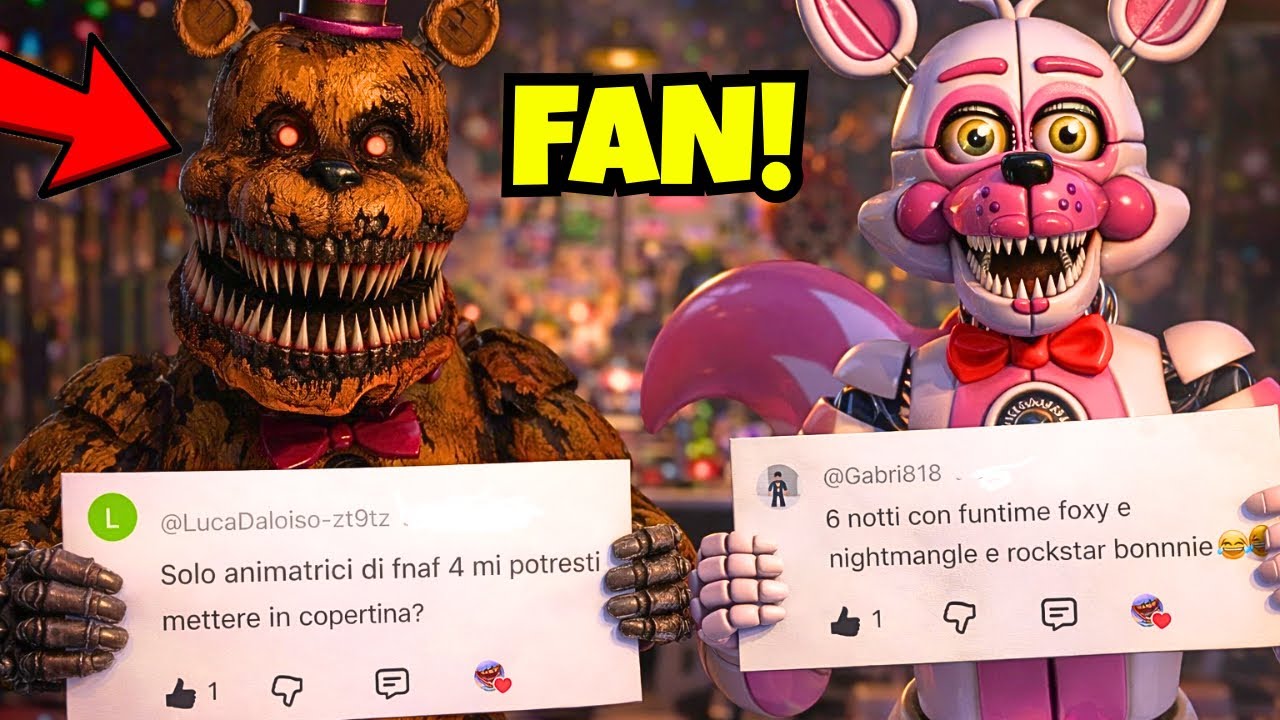 LA NIGHTMARES NIGHT! NOTTE DEI FAN!ASSURDE!!! | ITA