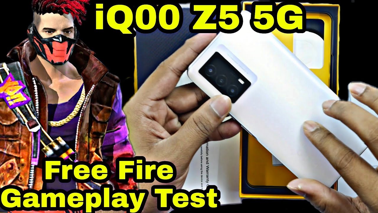 iQ00 Z5 5G Unboxing With Free Fire Gameplay Test !! Prince Gaming Parlour