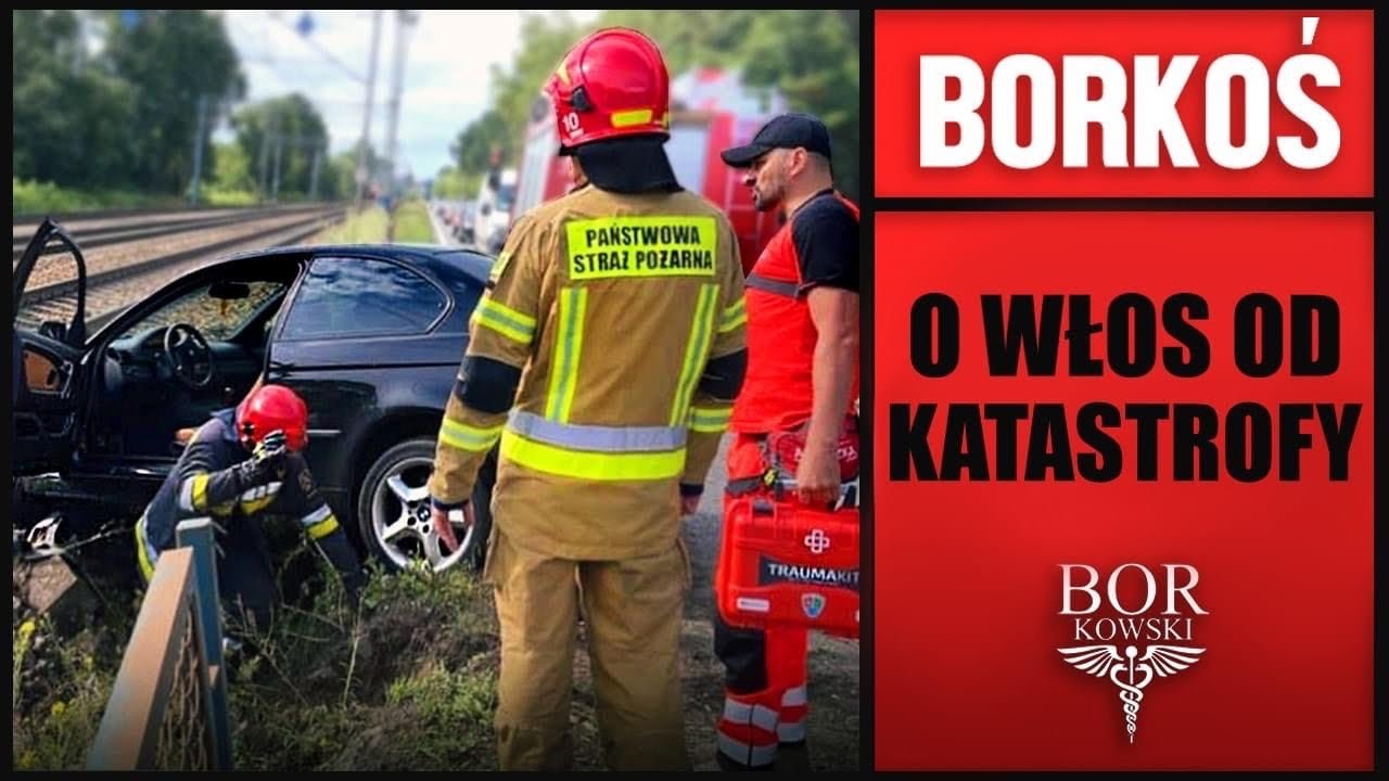 BORKOŚ - O WŁOS OD KOLEJOWEJ KATASTROFY
