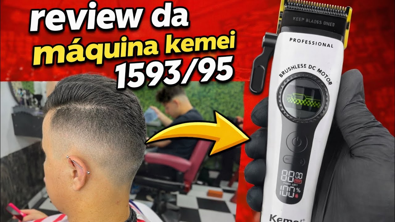Unboxing Review 1593 kemei 1595 #barber #kemei #unboxing