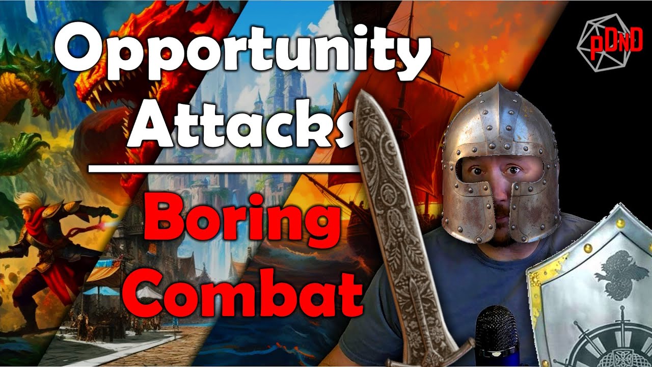 Opportunity Attacks Help Make D&D Combat Boring