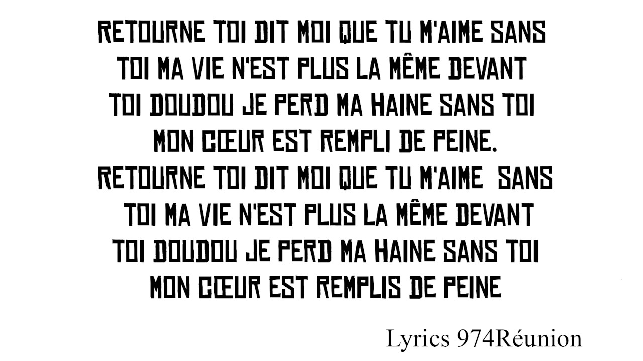 ROMAN ESKOW - Sans toi (Lyrics)