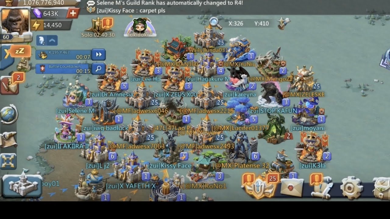 lords mobile:KD RAID with (zui+IWG) |max account on trouble ☠️ | #lordsmobile #games #igg 