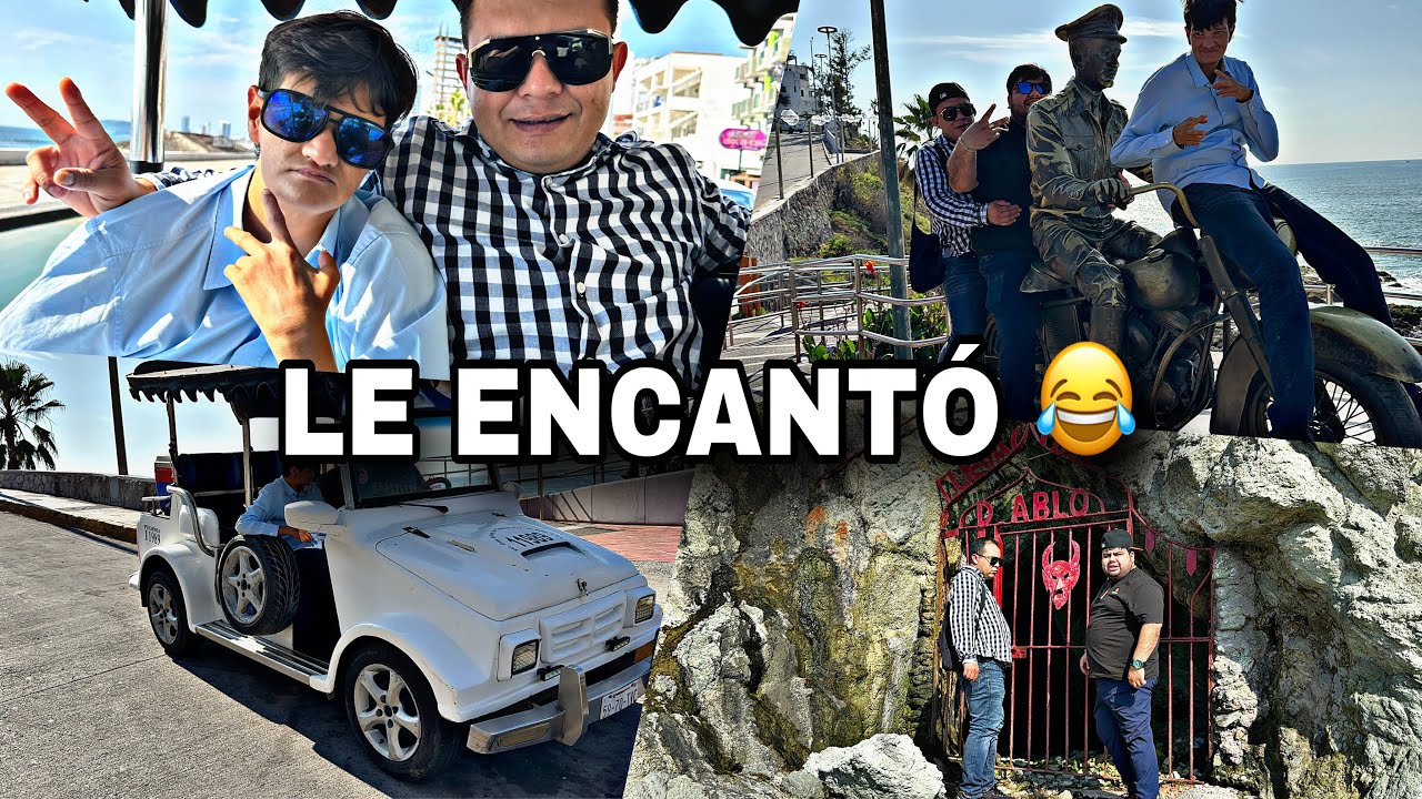 LLEVE AL POLLO A CONOCER MAZATLÁN Y ESTO DIJO |ELKC|