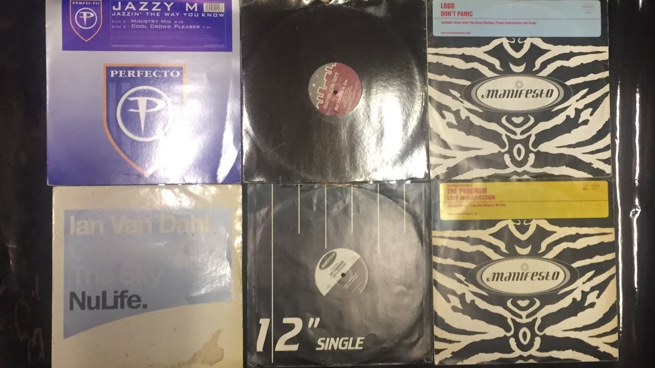 Vid 9 90s dance mix on vinyl #old skool classics, #dance classics