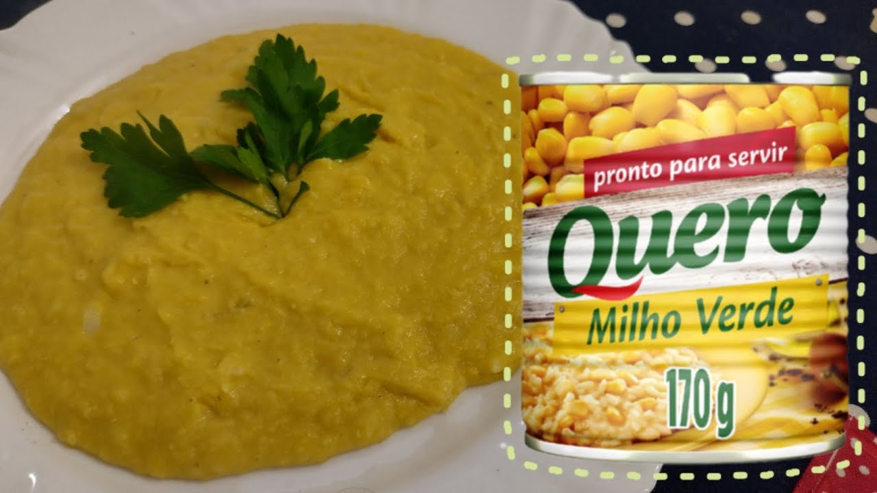 ANGU DE MILHO VERDE DE LATINHA