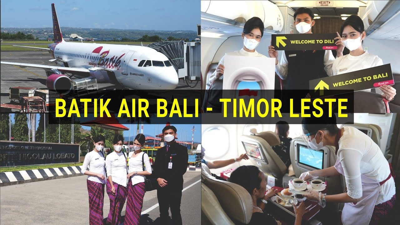 Batik Air Buka Rute ke Timor Leste, Terbang Perdana Denpasar-Dili dg Pesawat Airbus A320-200