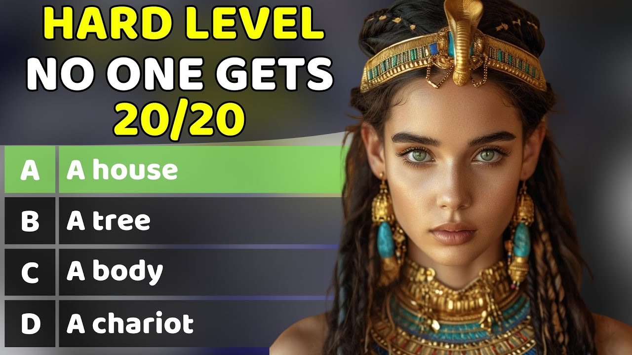 HARD BIBLE QUIZ - 20 Bible Questions to test your Bible knowledge - Bible Quiz