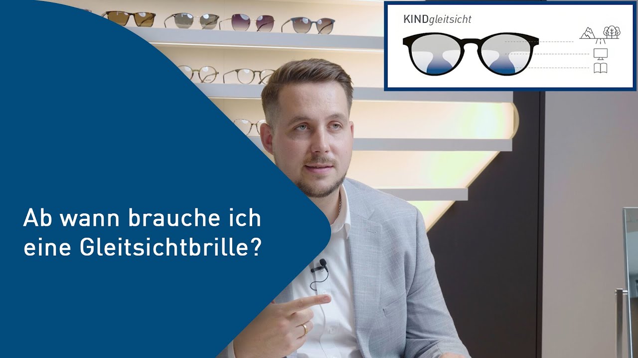 Ab wann brauche ich eine Gleitsichtbrille?