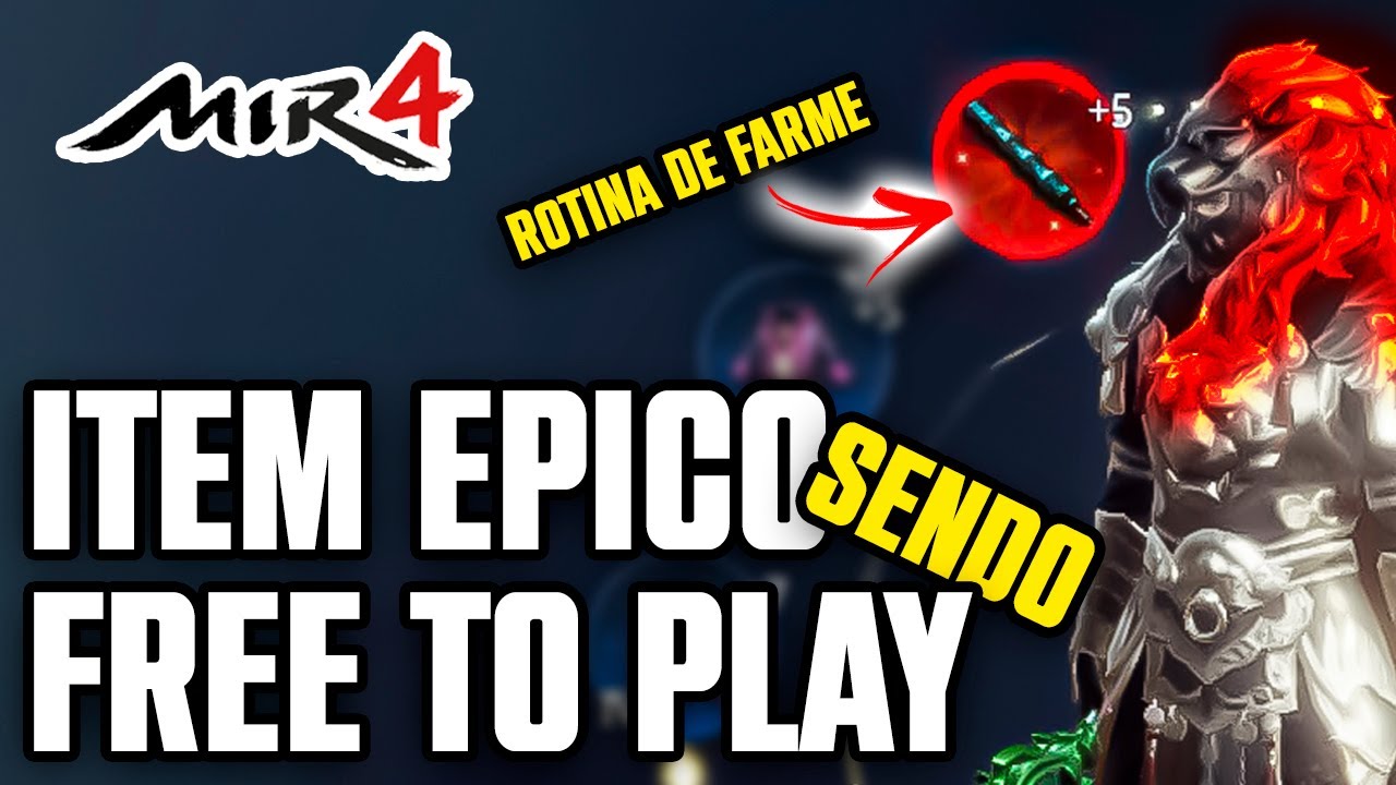 MIR4 - ITEM EPICO SEM GASTAR NADA