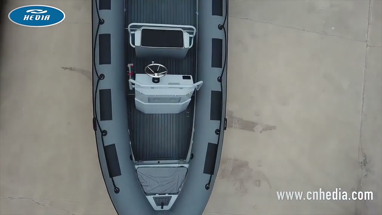 Sport Rib 580 Boat CE 19 FT Orca Hypalon 580 Aluminum Hull Rigid Inflatable Rib Boat Sport Rib 580 B