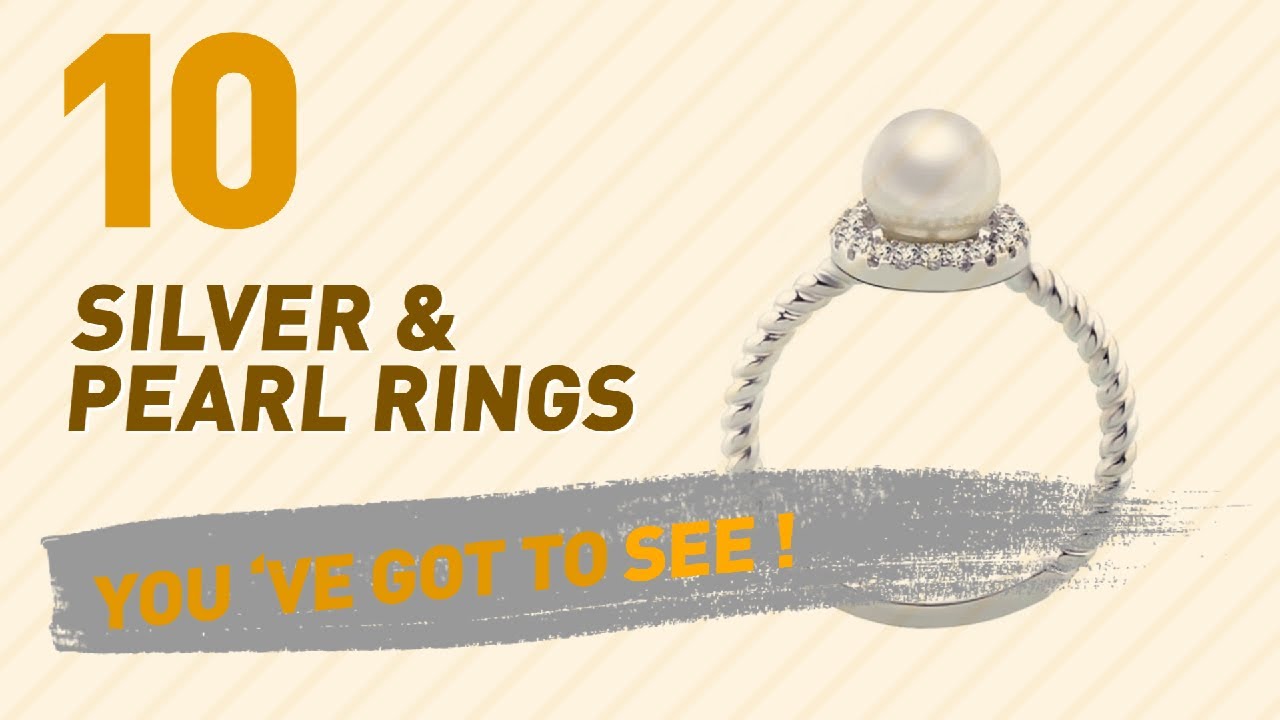 Silver & Pearl Rings Top 10 Collection // UK New & Popular 2017