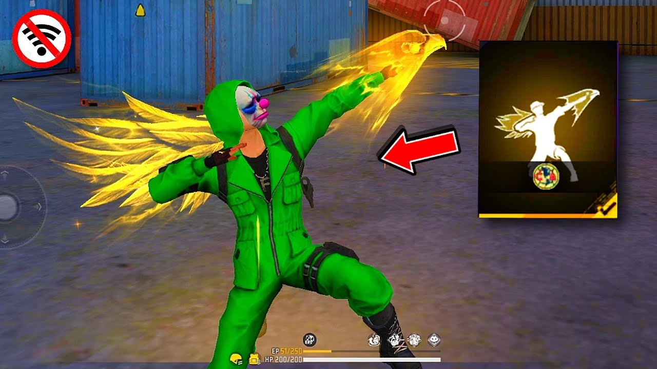 Consigo el nuevo Emote de ÁGUILA y Hago esto!! FREE FIRE
