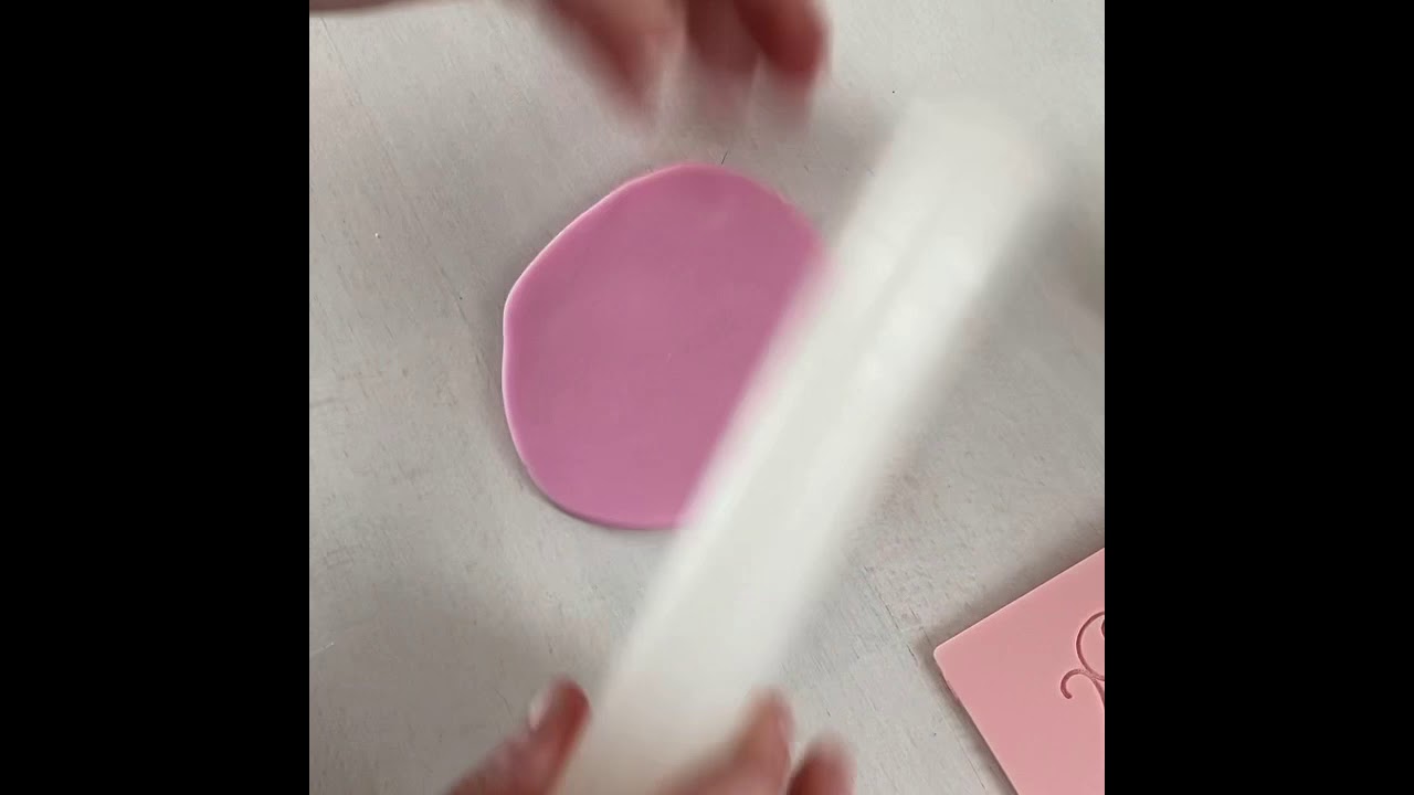 Dekoracyjny stempel „Love ozdobne”