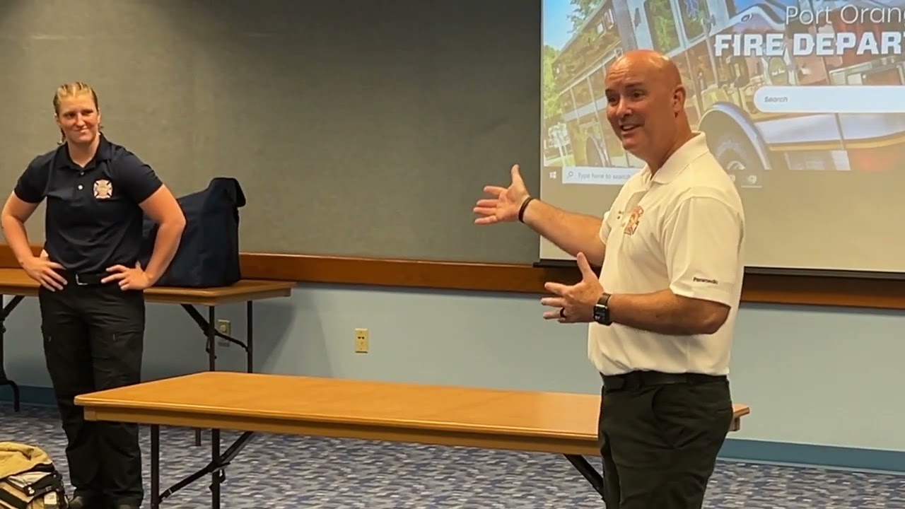 CPR and Fire Extinguisher Demonstration